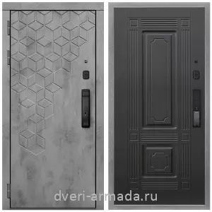 Входные двери Премиум, Дверь входная Армада Квадро МДФ 16 мм Kaadas K9 / МДФ 16 мм ФЛ-2 Венге