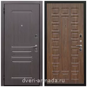 металлические двери с шумоизоляцией с отделкой МДФ, Дверь входная Армада Экстра ФЛ-243 Эковенге / ФЛ-183 Мореная береза