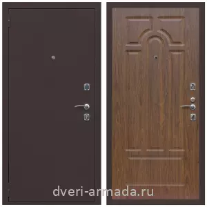 Входные двери в Подольске, Дверь входная Армада Комфорт Антик медь / ФЛ-58 Морёная береза