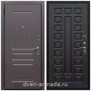 Входные двери с зеркалом МДФ, Дверь входная Армада Экстра ФЛ-243 Эковенге / ФЛ-183 Венге