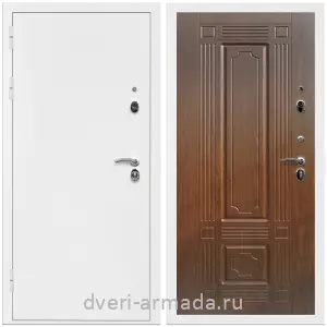 Светлые входные двери, Дверь входная Армада Оптима Белая шагрень / МДФ 6 мм ФЛ-2 Мореная береза