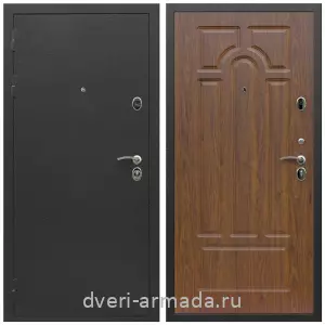 Входные двери Шелк, Дверь входная Армада Престиж Черный шелк / ФЛ-58 Морёная береза