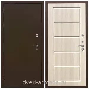Толстые входные двери, Дверь входная в деревянный дом Армада Термо Молоток коричневый/ ФЛ-39 Венге светлый недорогая с терморазрывом
