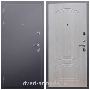 Темные входные двери, Дверь входная Армада Люкс Антик серебро / ФЛ-140 Дуб беленый с хорошей шумоизоляцией квартирная