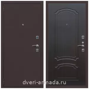 Входные двери Экстра, Дверь входная Армада Комфорт Антик медь / ФЛ-140 Венге