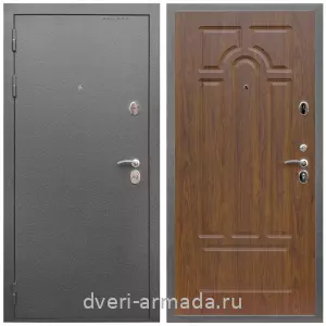 Темные входные двери, Дверь входная Армада Оптима Антик серебро / МДФ 6 мм ФЛ-58 Мореная береза