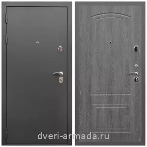 Входные двери 880 мм, Дверь входная Армада Гарант / МДФ 6 мм ФЛ-138 Дуб Филадельфия графит