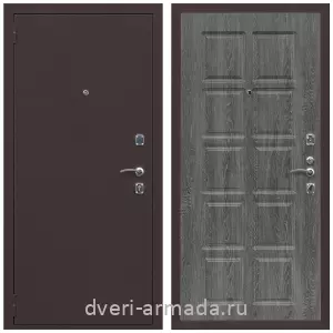 Входные двери Элит, Дверь входная Армада Комфорт Антик медь / ФЛ-38 Дуб Филадельфия графит