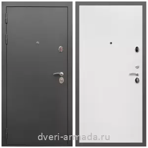 Антивандальные для квартир, Дверь входная Армада Гарант / МДФ 10 мм Гладкая Белый матовый