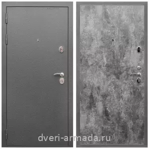 Входные двери Люкс, Дверь входная Армада Оптима Антик серебро / МДФ 6 мм ПЭ Цемент темный
