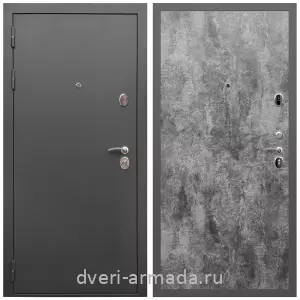 Красивые входные двери, Дверь входная Армада Гарант / МДФ 6 мм ПЭ Цемент темный