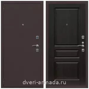 Входные двери Экстра, Дверь входная Армада Комфорт Антик медь / ФЛ-243 Венге