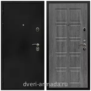 Входные двери черная шагрень, Дверь входная Армада Престиж Черная шагрень / ФЛ-38 Дуб Филадельфия графит