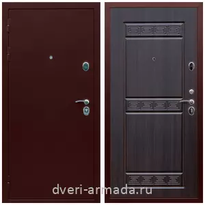 Входные двери толщиной 1.2 мм, Дверь входная элитная в квартиру стальная Армада Люкс Антик медь / МДФ 10 мм ФЛ-242 Эковенге с панелями