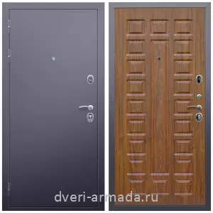 Темные входные двери, Дверь входная Армада Люкс Антик серебро / ФЛ-183 Морёная береза