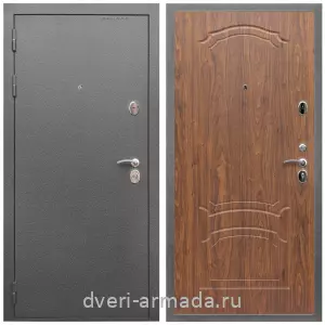 Одностворчатые входные двери, Дверь входная Армада Оптима Антик серебро / МДФ 16 мм ФЛ-140 Мореная береза