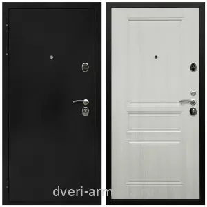 Входные двери черная шагрень, Дверь входная Армада Престиж Черная шагрень / ФЛ-243 Лиственница беж