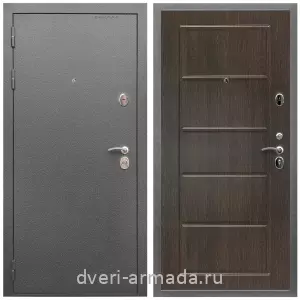Входные двери Роял Вуд, Дверь входная Армада Оптима Антик серебро / МДФ 6 мм ФЛ-39 Венге