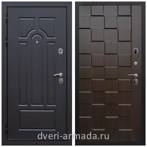 Входные двери венге, Дверь входная Армада Эврика ФЛ-58 / ОЛ-39 Эковенге