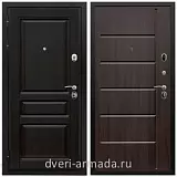 Металлические двери с шумоизоляцией и толстым полотном, Дверь входная Армада Премиум-Н ФЛ-243 / ФЛ-102 Эковенге