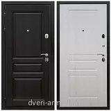 Металлические двери с шумоизоляцией и толстым полотном, Дверь входная Армада Премиум-Н ФЛ-243 Венге / ФЛ-243 Лиственница беж