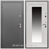 Белые двери с зеркалом, Дверь входная Армада Оптима Антик серебро / ФЛЗ-120 Дуб белёный
