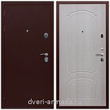 Входные двери толщиной 60 мм, Дверь входная стальная Армада Люкс Антик медь / ФЛ-140 Дуб беленый в офисное помещение с порошковым покрытием