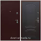Входные двери Экстра, Дверь входная элитная Армада Люкс Антик медь / ФЛ-140 Венге утепленная парадная