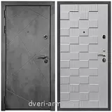 Входные двери Лиственница, Дверь входная Армада Лофт ФЛ-291 Бетон тёмный / ОЛ-39 Лиственница беж