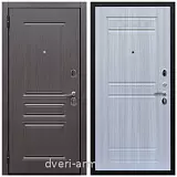 Утепленные металлические двери с отделкой МДФ, Дверь входная Армада Экстра ФЛ-243 Эковенге / ФЛ-242 Сандал белый в новостройку