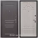 металлические двери с шумоизоляцией с отделкой МДФ, Дверь входная Армада Экстра ФЛ-243 Эковенге / ФЛ-58 Дуб белёный