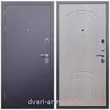Входные двери Эврика, Дверь входная Армада Люкс Антик серебро / ФЛ-140 Дуб беленый с хорошей шумоизоляцией квартирная