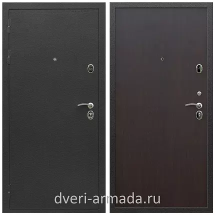 Дверь входная Армада Престиж Черный шелк / МДФ 6 мм ПЭ Венге