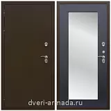 Дверь входная уличная в дом Армада Термо Молоток коричневый/ ФЛЗ-пастораль, Венге
