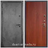 Дверь входная Армада Лофт ФЛ-291 Бетон тёмный / ПЭ Итальянский орех