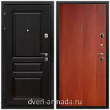 Металлические двери с шумоизоляцией и толстым полотном, Дверь входная Армада Премиум-Н ФЛ-243 Венге / ПЭ Итальянский орех