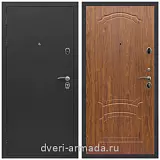 Черные входные двери, Металлическая дверь входная Армада Престиж Черный крокодил / ФЛ-140 Мореная береза