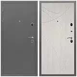 Дверь входная Армада Орбита Антик серебро/ ФЛ-247 сосна белая