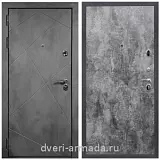 Дверь входная Армада Лофт ФЛ-291 Бетон тёмный / ПЭ Цемент темный