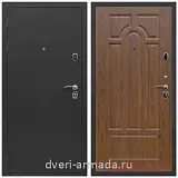 Черные входные двери, Металлическая дверь входная Армада Престиж Черный крокодил / ФЛ-58 Мореная береза