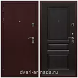 Дверь входная Армада Престиж Антик медь / ФЛ-243 Венге