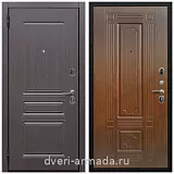 металлические двери с шумоизоляцией с отделкой МДФ, Дверь входная Армада Экстра ФЛ-243 Эковенге / ФЛ-2 Мореная береза от производителя