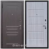 Утепленные металлические двери с отделкой МДФ, Дверь входная теплая Армада Экстра ФЛ-243 Эковенге / ФЛ-102 Сандал белый для квартиры