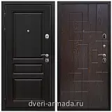 Усиленные двери, Дверь входная Армада Премиум-Н ФЛ-243 Венге / ФЛ-57 Дуб шоколад