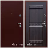 Входные двери Троя, Дверь входная элитная в квартиру стальная Армада Люкс Антик медь / ФЛ-242 Эковенге с панелями
