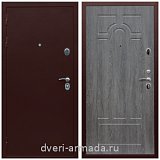 Входные двери лофт, Дверь входная железная Армада Люкс Антик медь / ФЛ-58 Дуб Филадельфия графит на заказ в квартиру