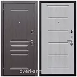 металлические двери с шумоизоляцией с отделкой МДФ, Дверь входная Армада Экстра ФЛ-243 Эковенге / ФЛ-39 Дуб Филадельфия крем