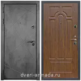 Дверь входная Армада Лофт ФЛ-291 Бетон тёмный / ФЛ-58 Морёная береза