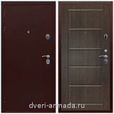 Антивандальные, Антивандальная металлическая  дверь входная Армада Люкс Антик медь / ФЛ-39 Венге с шумоизоляцией с замками высокого класса