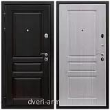 Металлические двери с шумоизоляцией и толстым полотном, Дверь входная Армада Премиум-Н ФЛ-243 Венге / ФЛ-243 Дуб беленый
